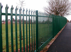 Acoustic fencing 2m high