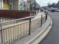 Acoustic highway barrier